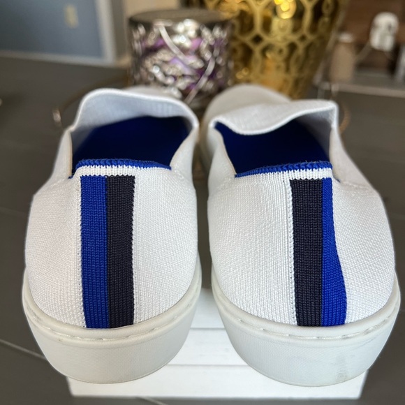 Rothy’s The Original Slip On Sneaker White Womens Size 9 - Picture 6 of 9